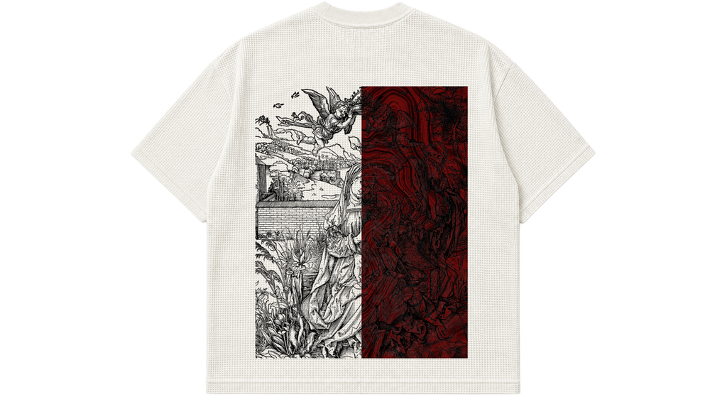DELIRIUM WAFFLE TSHIRT- BOXY FIT