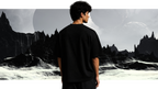 XAN BASICS — BLACK WAFFLE KNIT