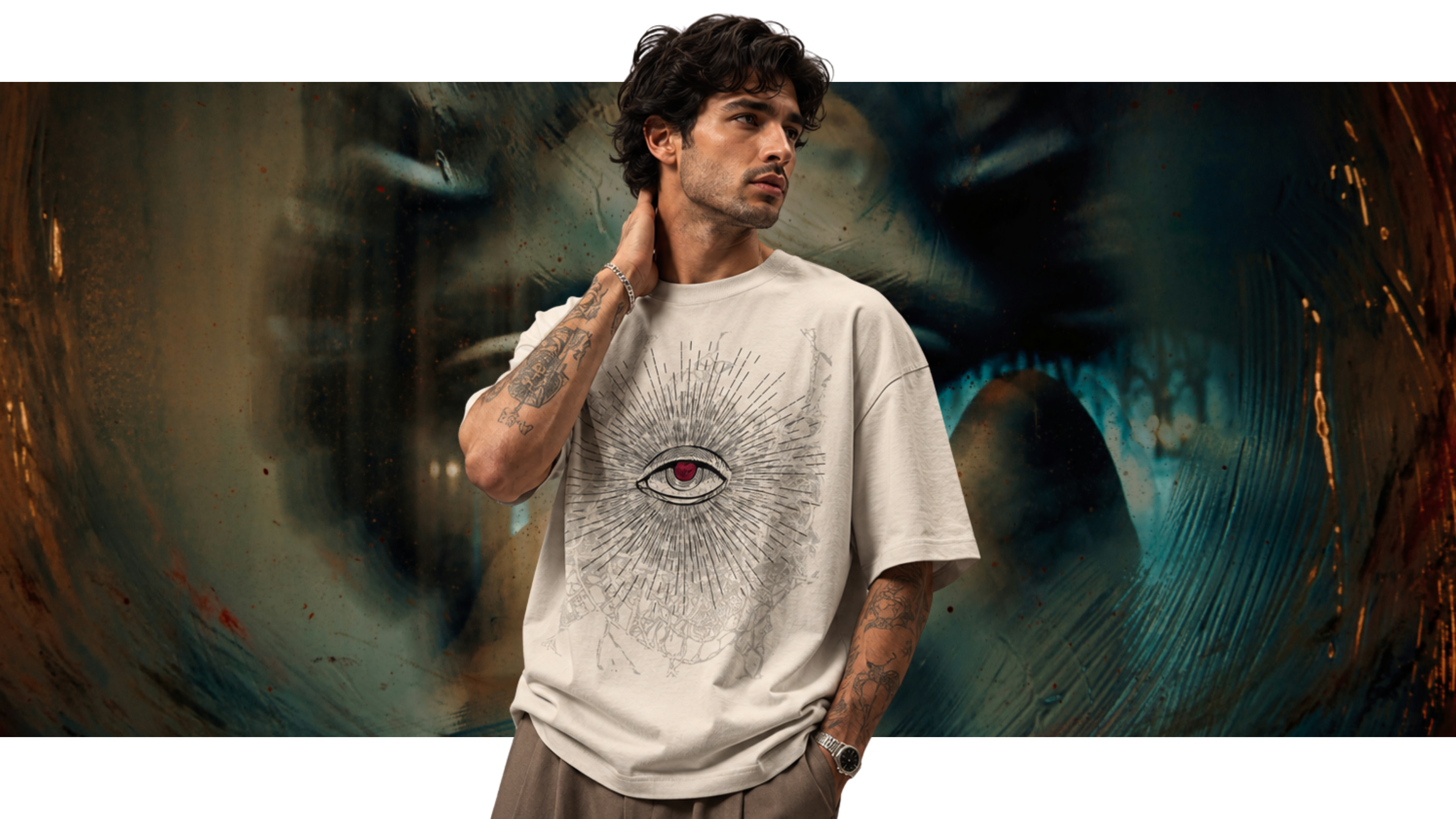 THE ETERNAL EYE OVERSIZED T-SHIRT