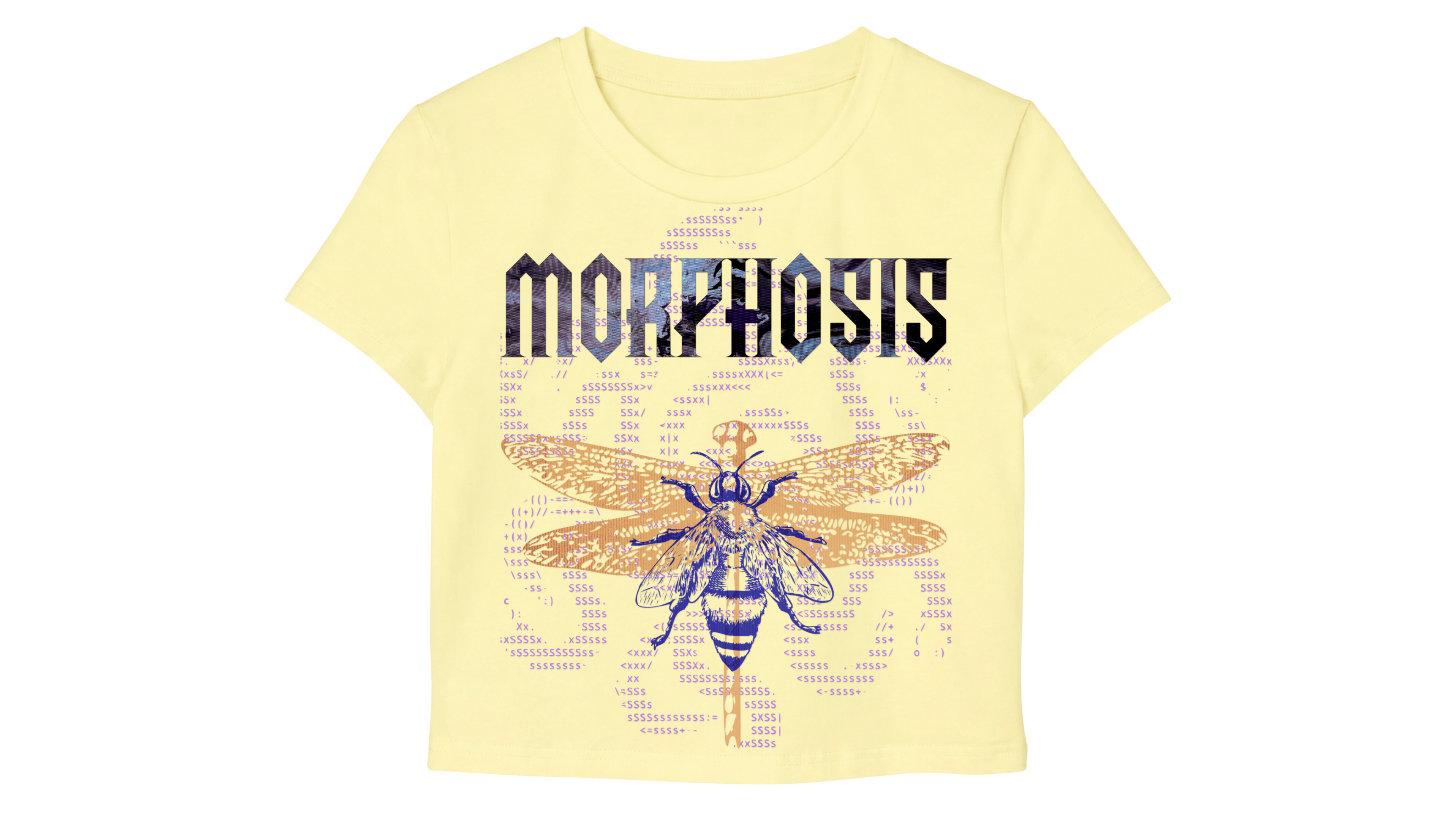 MORPHOSIS BABY TEE BUTTER YELLOW