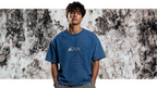 XAN DENIM — PRINTED BOXY FIT T-SHIRT
