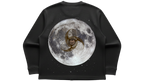 LUNAR WAFFLE KNIT OVERSIZED FULL-SLEEVE T-SHIRT