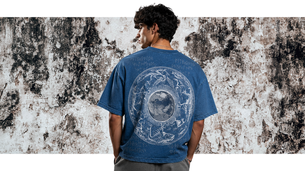 XAN DENIM — PRINTED BOXY FIT T-SHIRT