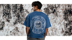 XAN DENIM — PRINTED BOXY FIT T-SHIRT