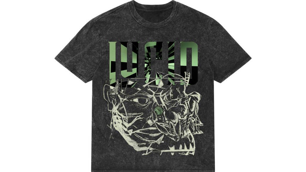 LUCID OVERSIZED ACID WASH T-SHIRT