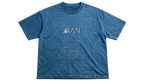 XAN DENIM — PRINTED BOXY FIT T-SHIRT