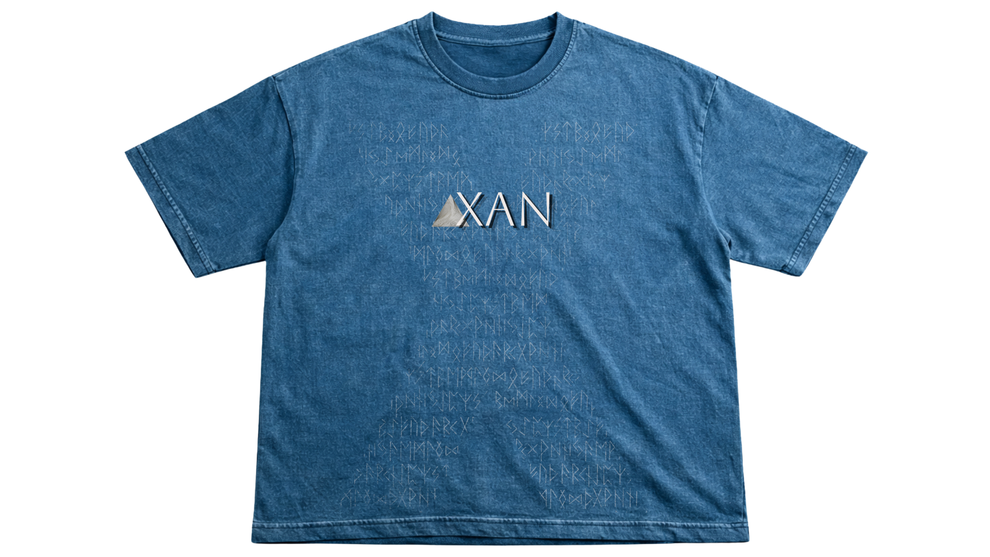 XAN DENIM — PRINTED BOXY FIT T-SHIRT