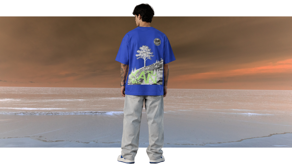 DECEPTION OVERSIZED T=SHIRT