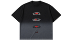 KHUMĀR OMBRE BLACK OVERSIZED T-SHIRT