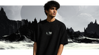 XAN BASICS — BLACK WAFFLE KNIT