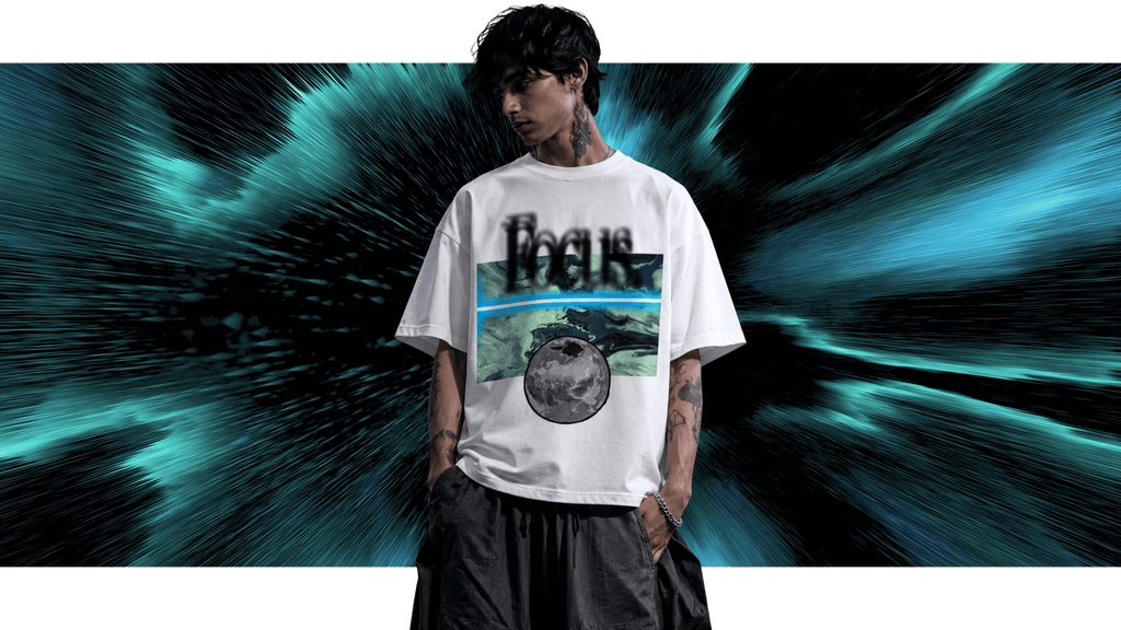 FOCUS OVERSIZED T-SHIRT