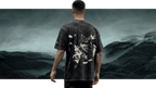 LUCID OVERSIZED ACID WASH T-SHIRT
