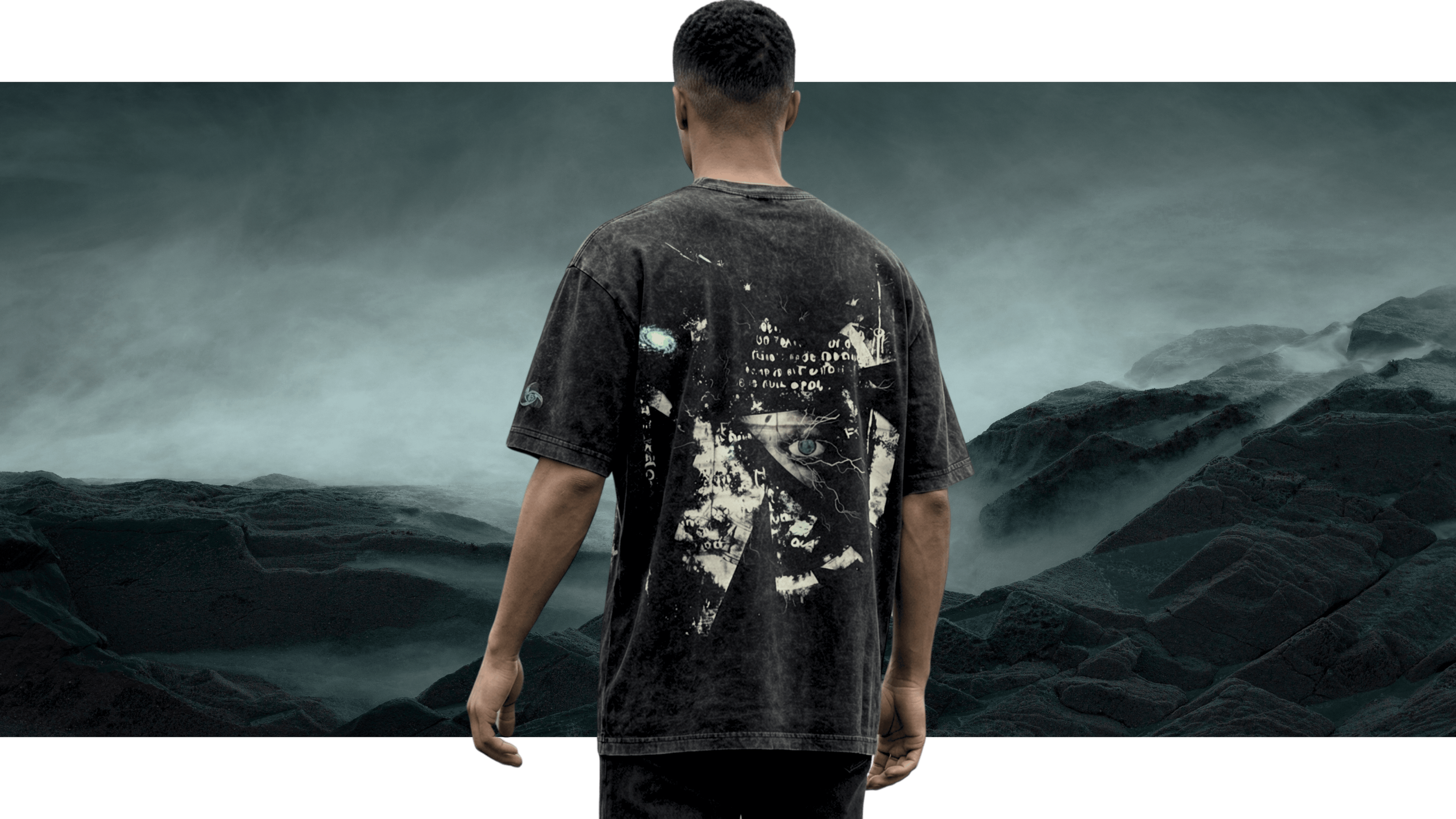 LUCID OVERSIZED ACID WASH T-SHIRT