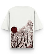 Off White Oversized T-shirt Back Design